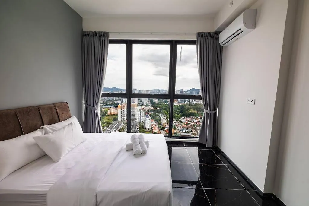 Urban Suites With Spectacular High Floor View #3Br #10 Jelutong 0*,