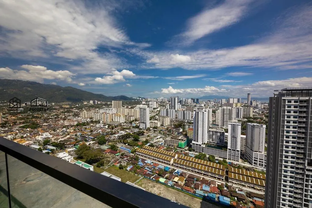 Urban Suites With Spectacular High Floor View #3Br #10 Jelutong Apartamento